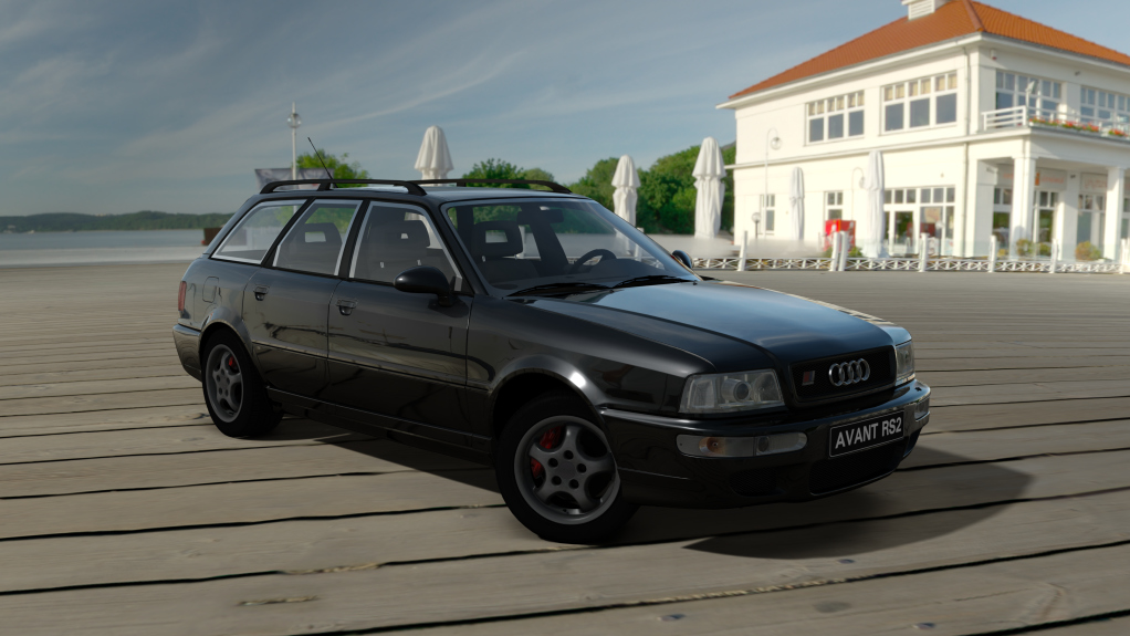 Audi RS2 Sleeper Wagon - 4300HP+ BoostByGear MkElite Tuned, skin Brilliant_Black