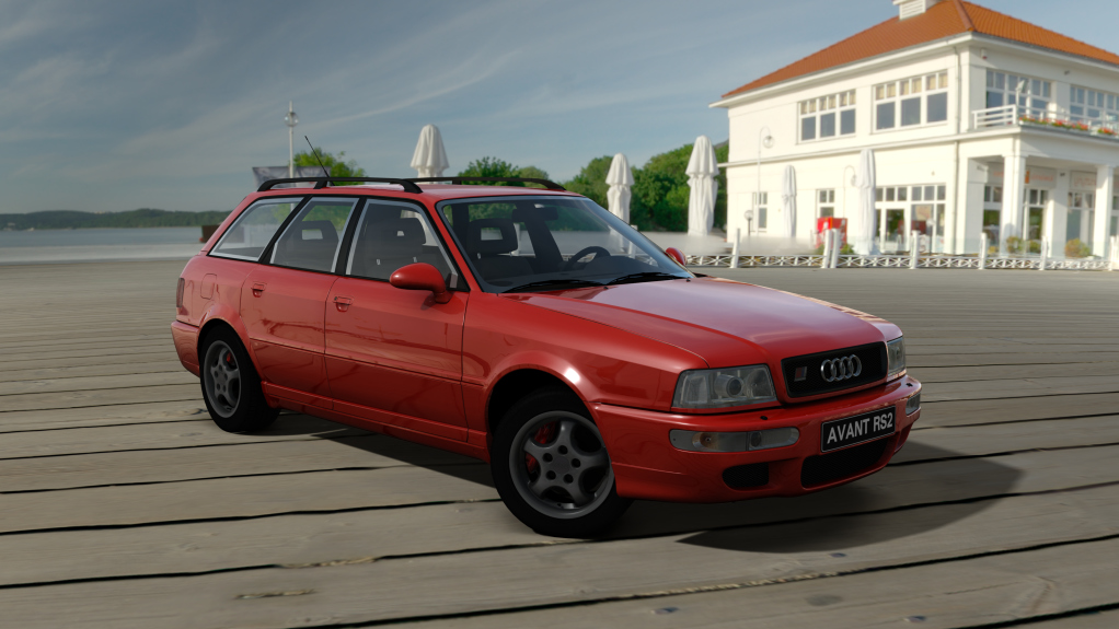 Audi RS2 Sleeper Wagon - 4300HP+ BoostByGear MkElite Tuned, skin Laser_Red