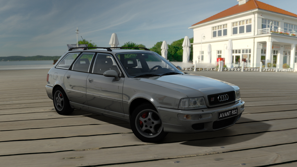 Audi RS2 Sleeper Wagon - 4300HP+ BoostByGear MkElite Tuned, skin Polar_Silver