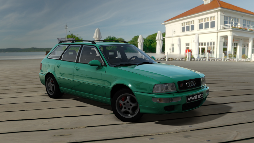 Audi RS2 Sleeper Wagon - 4300HP+ BoostByGear MkElite Tuned, skin Tropical_Green