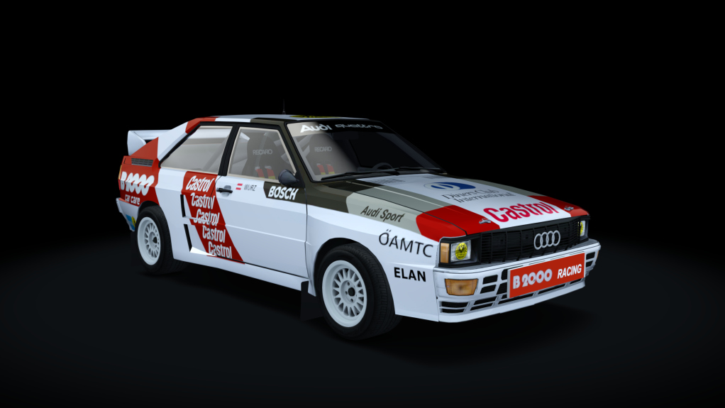 Audi Quattro Franz Wurz , skin franz wurz rallycross 1982