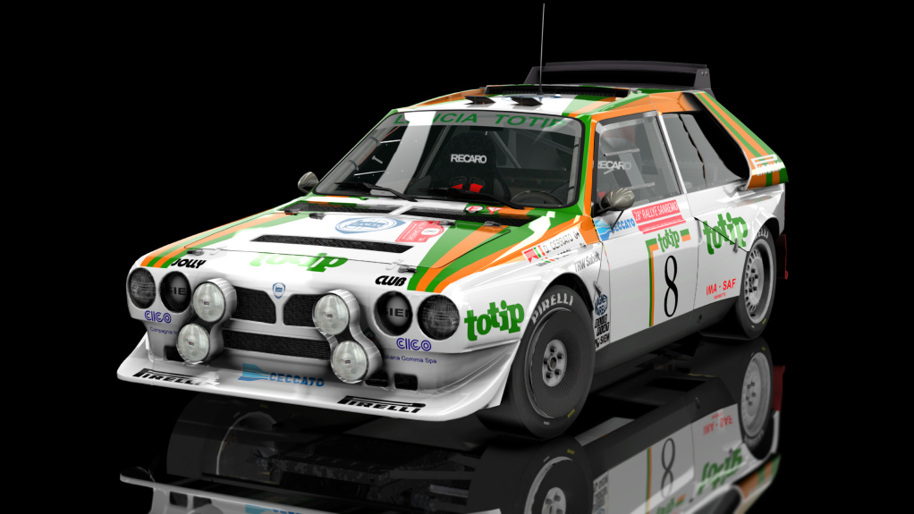 GRB Lancia Delta S4 PMW, skin Cerrato_CerriRally_Sanremo_86