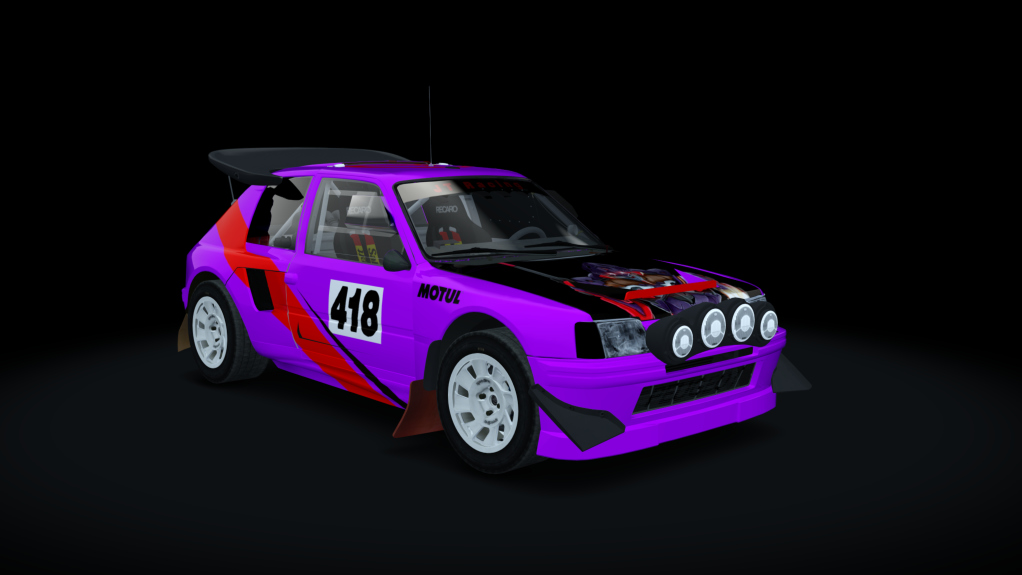 GRB Peugeot 205 T16 EVO2 Lotti, skin Lotti