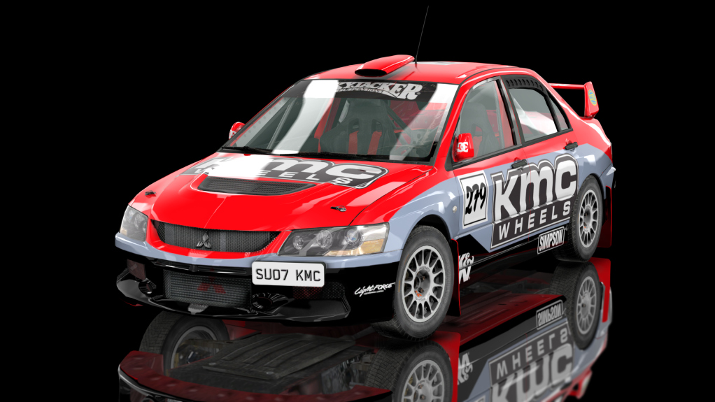 GRAVEL Mitsubishi EVO-IX R4 ax, skin 03