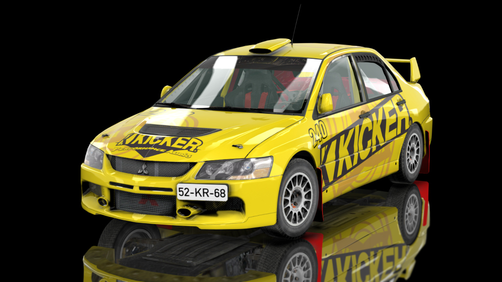 GRAVEL Mitsubishi EVO-IX R4 ax, skin 04