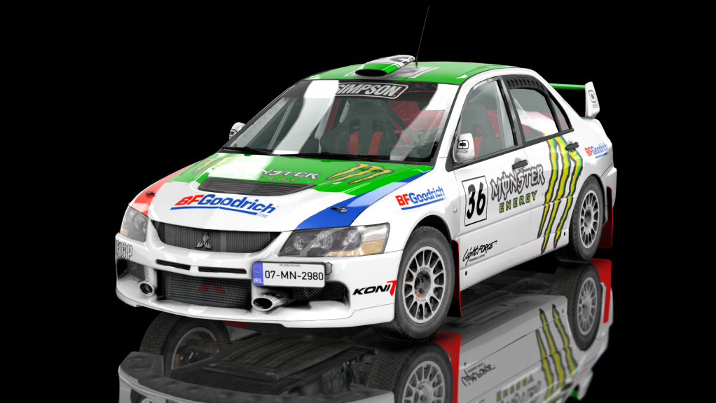 GRAVEL Mitsubishi EVO-IX R4 ax, skin 05