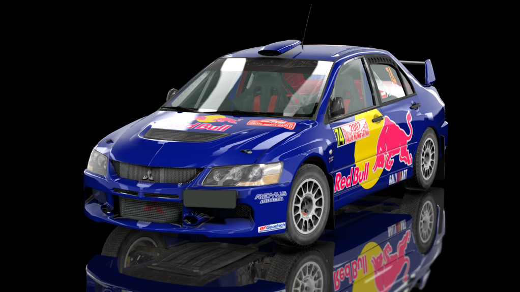 GRAVEL Mitsubishi EVO-IX R4 ax, skin 11