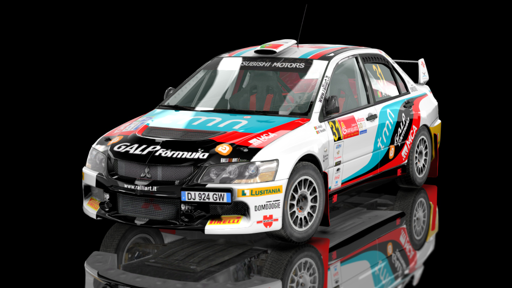 GRAVEL Mitsubishi EVO-IX R4 ax, skin 12