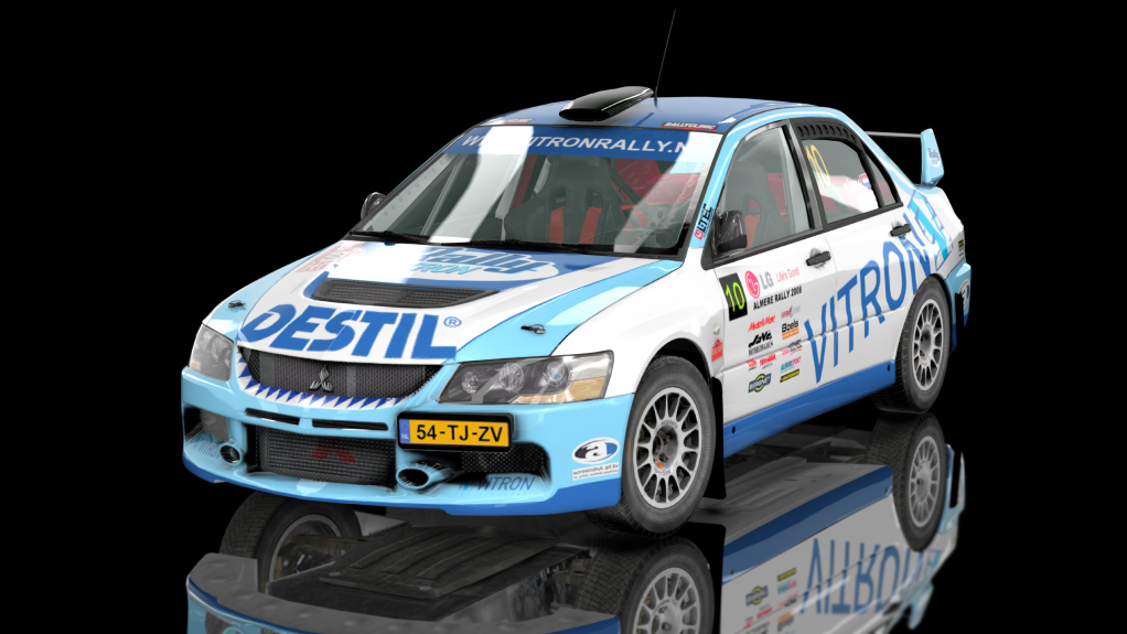 GRAVEL Mitsubishi EVO-IX R4 ax, skin 16