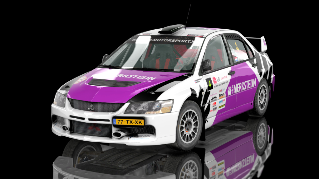 GRAVEL Mitsubishi EVO-IX R4 ax, skin 17