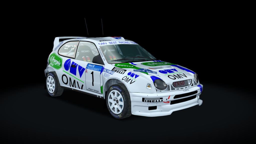 GRAVEL Toyota Corolla ax, skin 3