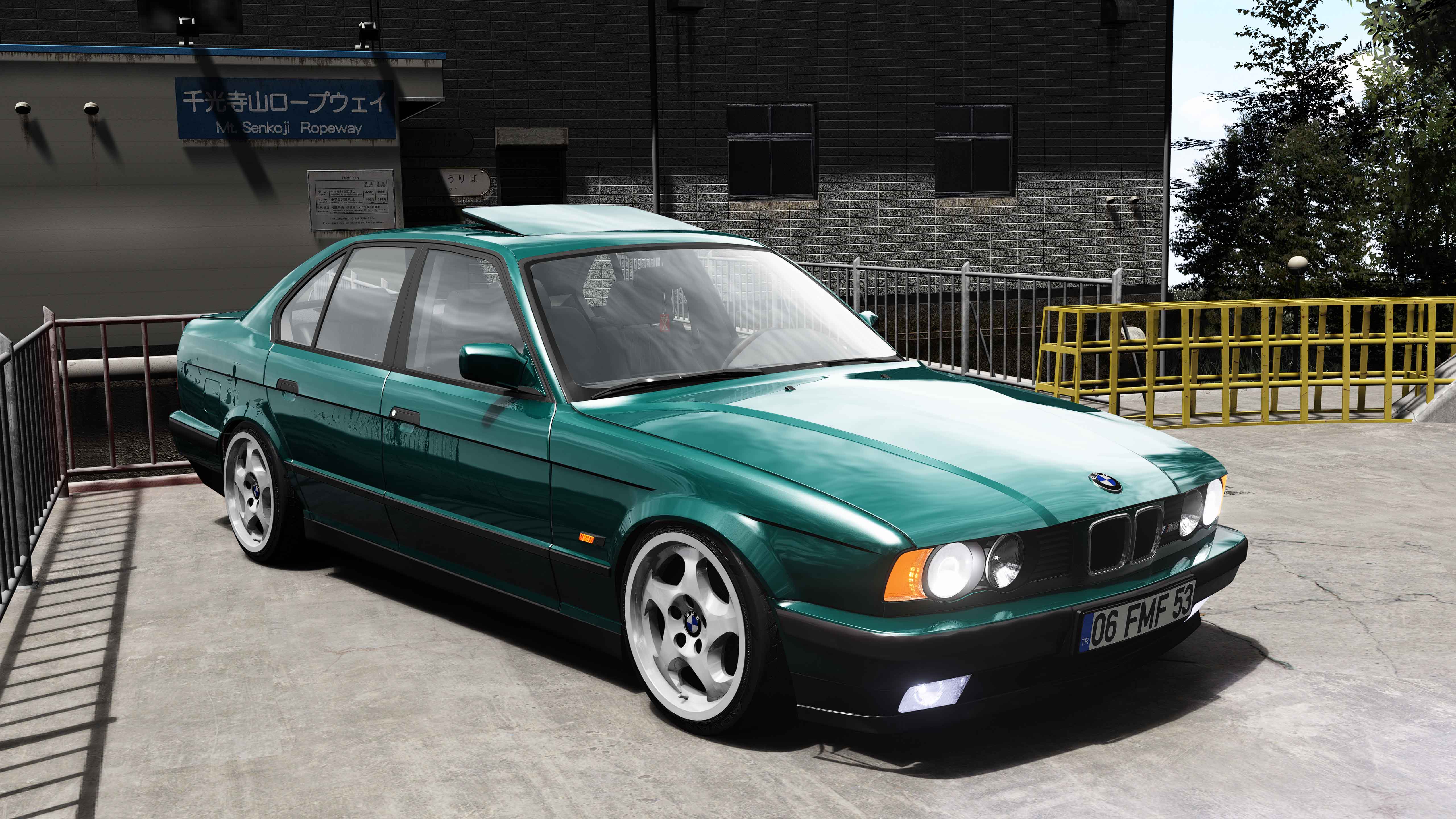 HDC BMW E34 M5, skin Petrol