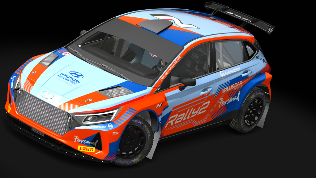 Hyundai i20 Rally2, skin ZALDIVAR