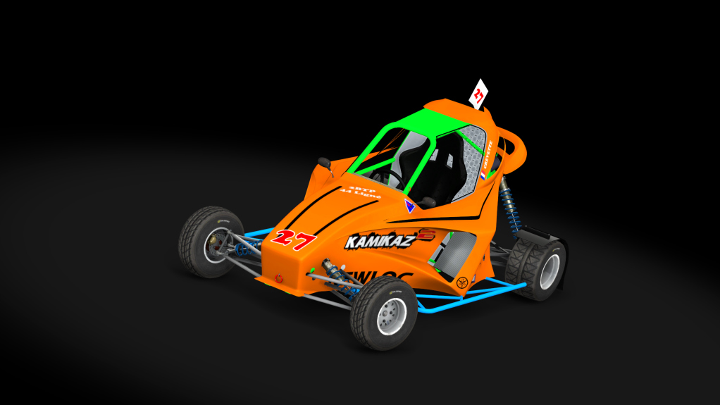 Kamikaz K2 Junior, skin CREVETTE_S