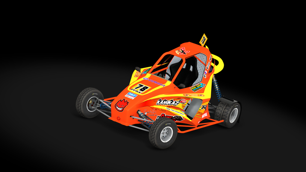 Kamikaz K2 Junior, skin HOT_Olivier