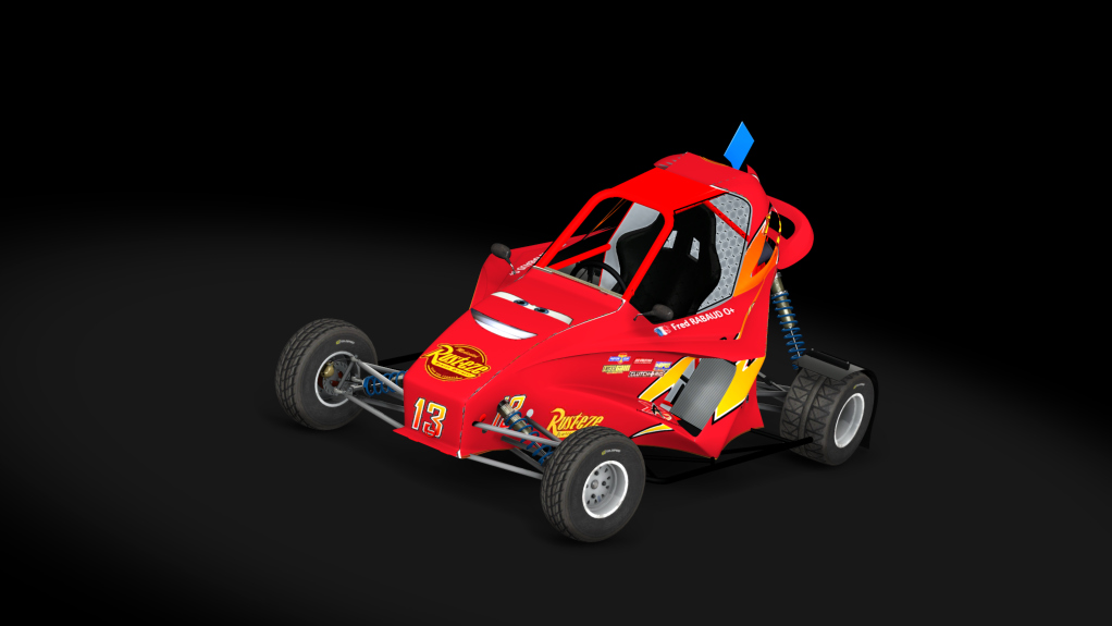 Kamikaz K2 Junior, skin RABAUD_Frederic