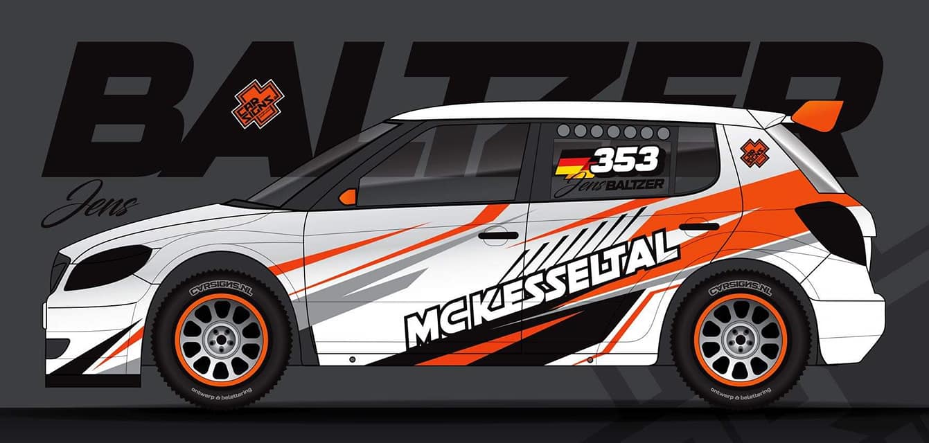 Skoda Fabia R5, skin Jens Baltzer