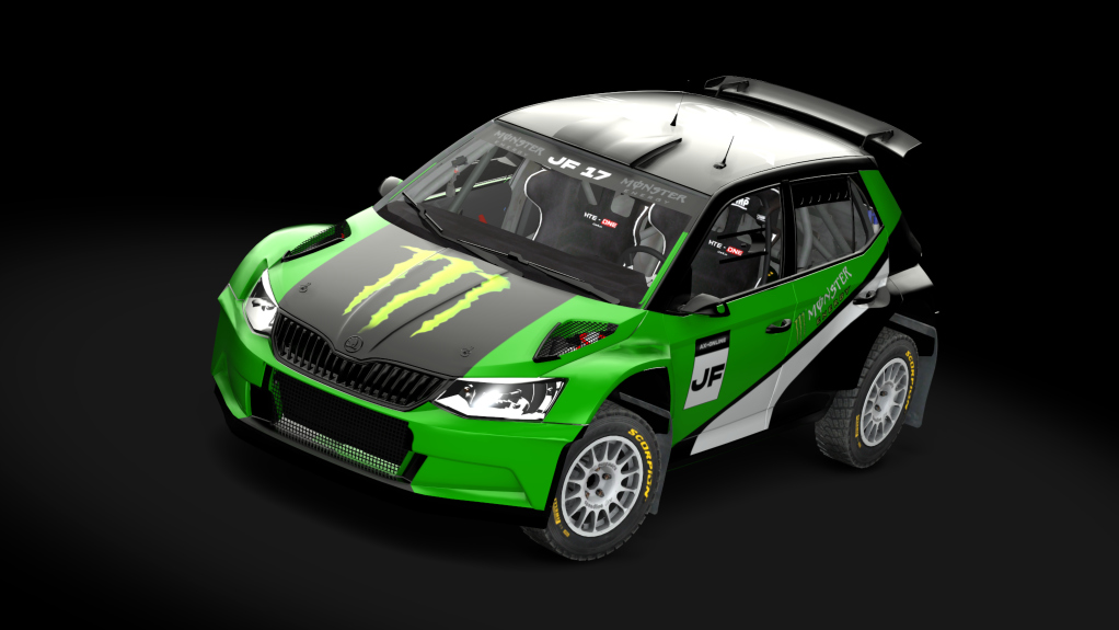 Skoda Fabia R5, skin Jf