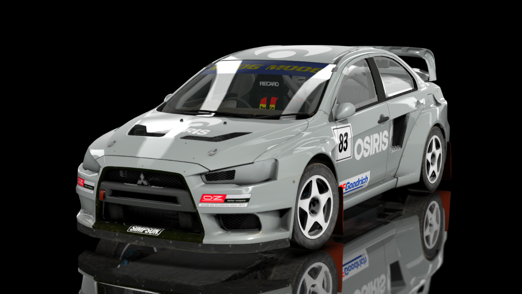 RallyCross Mitsubishi EVO X KL5, skin 1