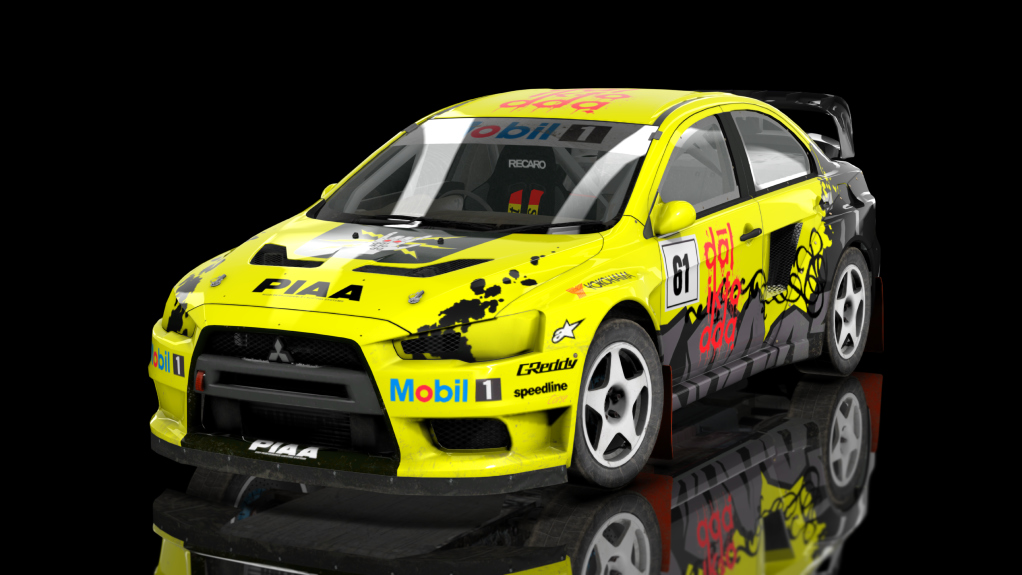 RallyCross Mitsubishi EVO X KL5, skin 2