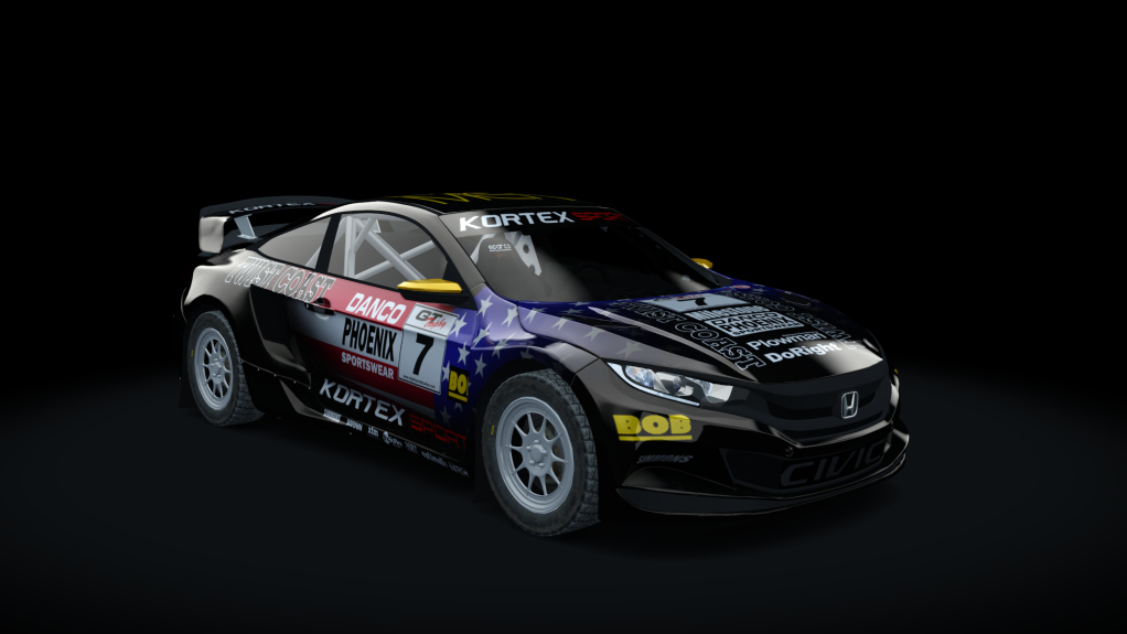 RallyCross Honda Civic KL5, skin 01