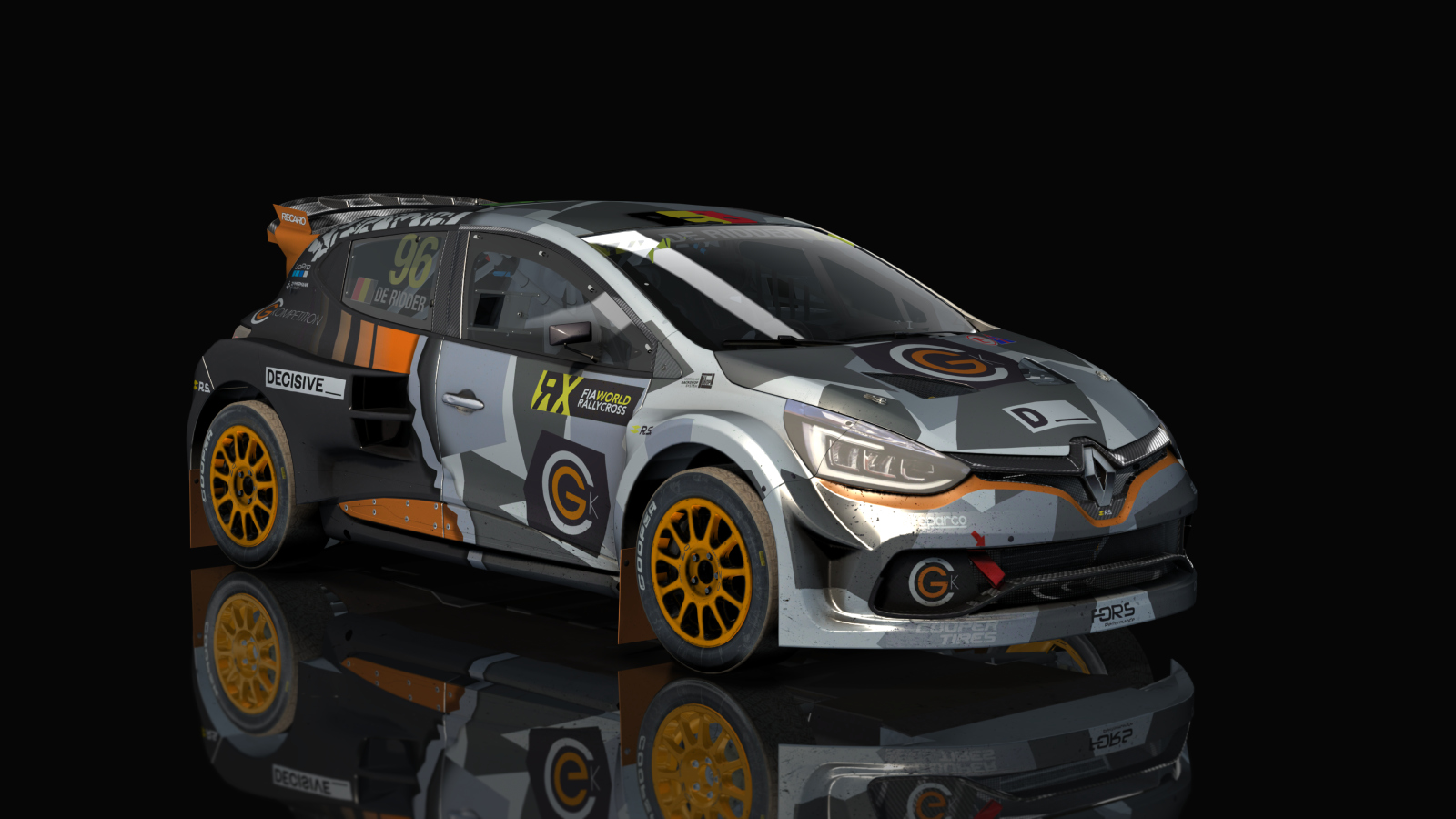 RallyCross Renault Clio RS KL5, skin 96