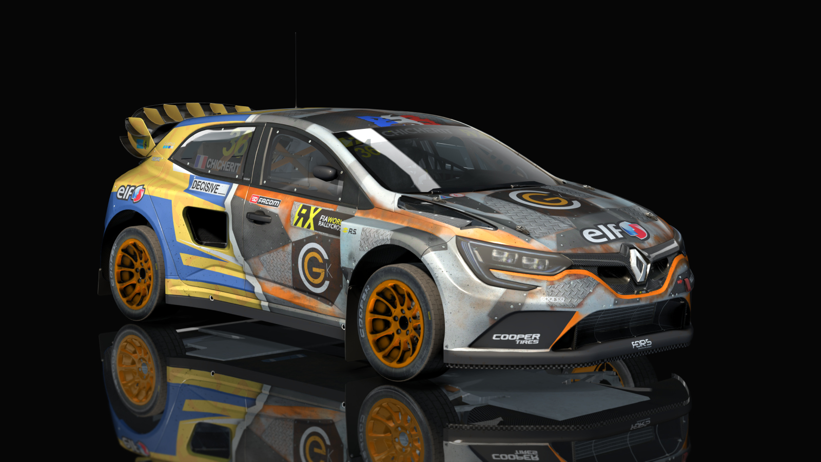 RallyCross Renault Megane RS KL5, skin 36