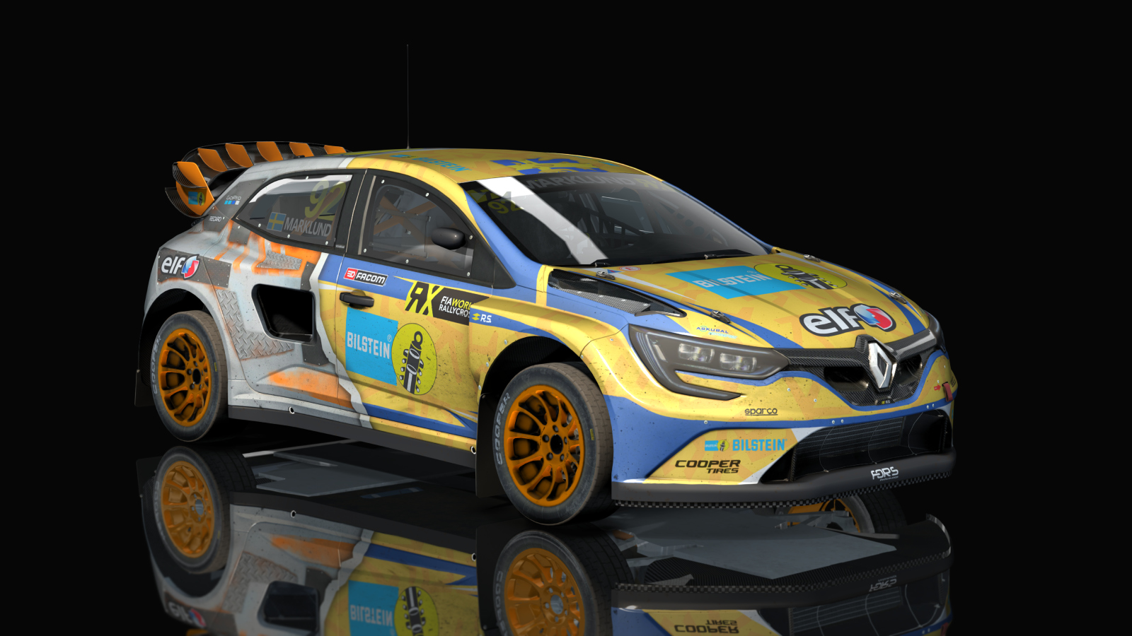 RallyCross Renault Megane RS KL5, skin 92