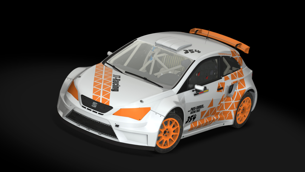 RallyCross Seat Ibiza DACM, skin E.Kunte Neu