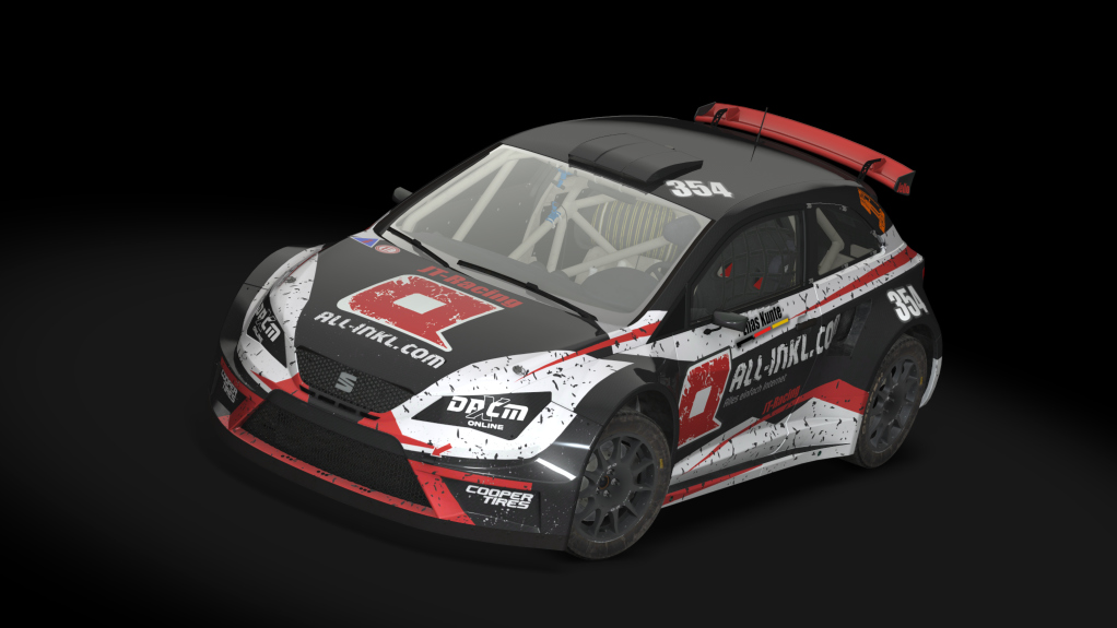 RallyCross Seat Ibiza DACM, skin Elias Kunte DACM