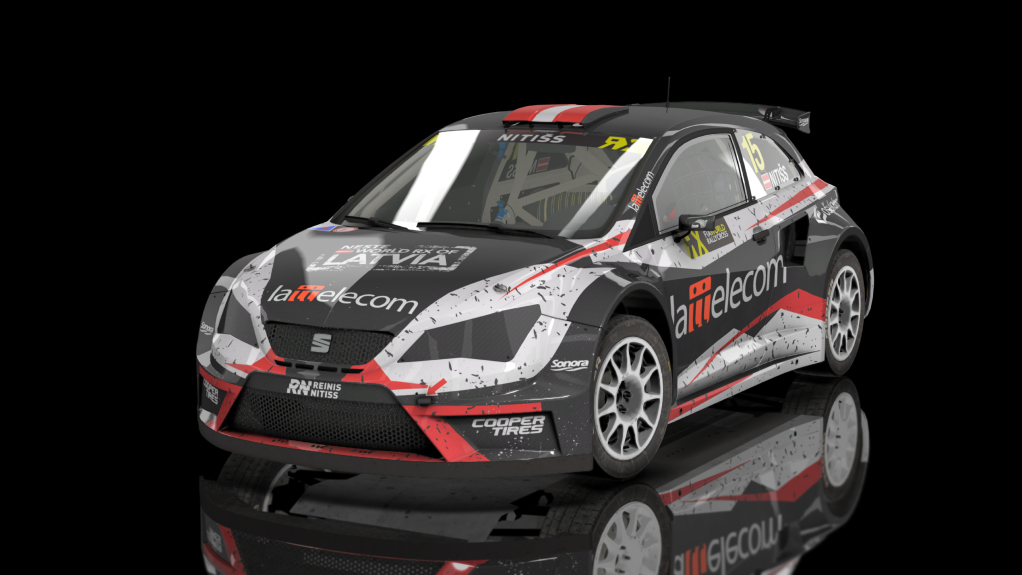 RallyCross Seat Ibiza KL5, skin 02