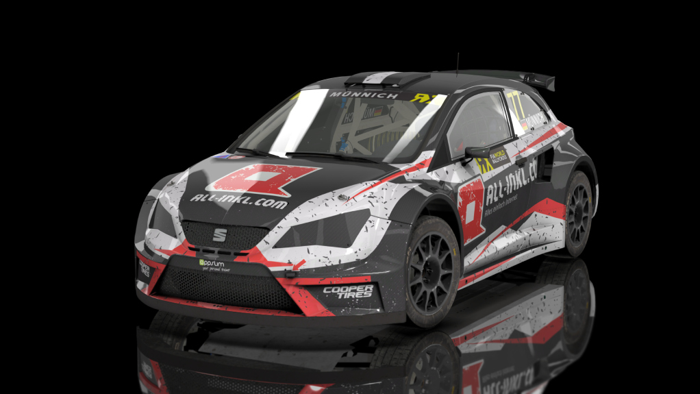 RallyCross Seat Ibiza KL5, skin 03