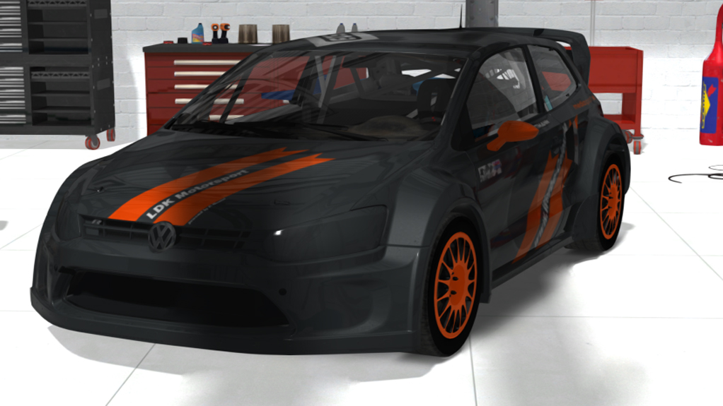 VW Polo RX '17 KL5 Jonas Lottmann, skin Jonas Lottmann Ax Online