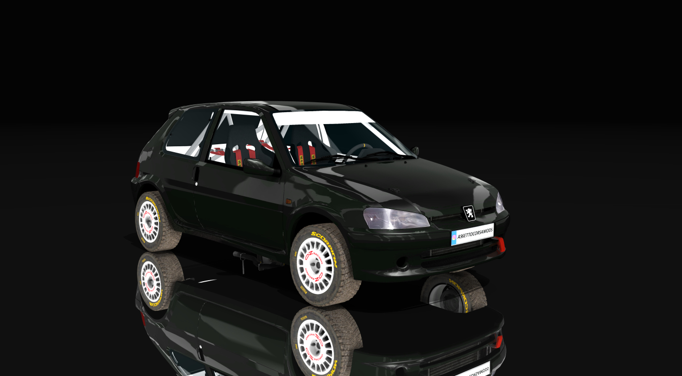 Peugeot 106 Rallye Gravel EVENTO RS N&F, skin 02_black