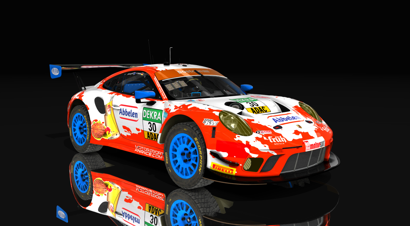 Porsche 911 GT3 R 2019 Gravel, skin 0_frikadelli_30_GT_Masters_2019