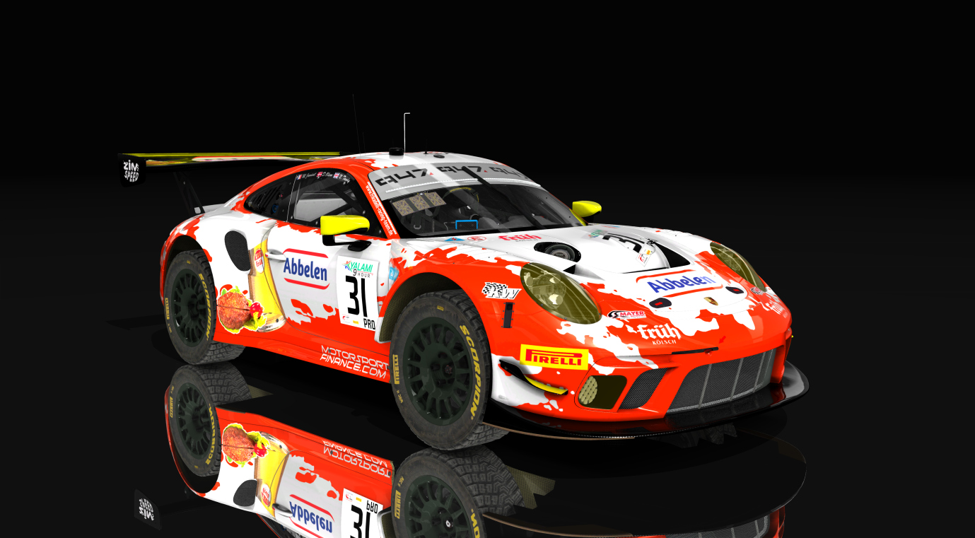 Porsche 911 GT3 R 2019 Gravel, skin 0_frikadelli_31_kyalami_9h_2019