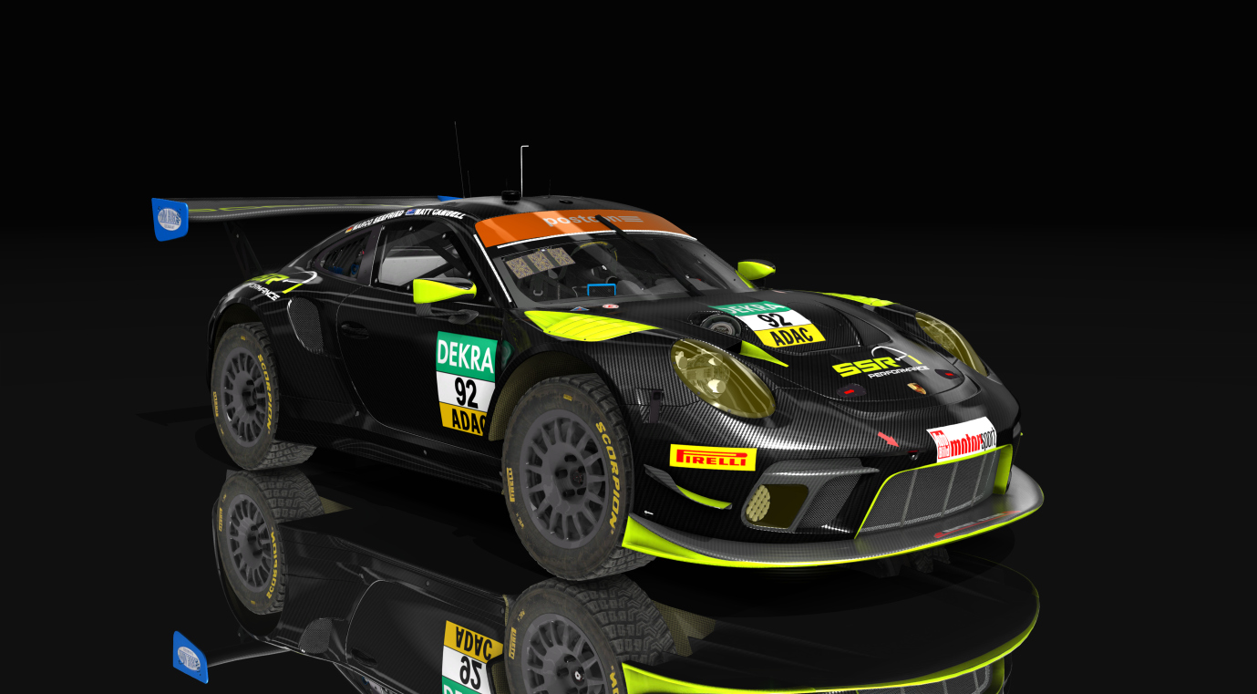 Porsche 911 GT3 R 2019 Gravel, skin ssr_performance_92_gt_masters_2019