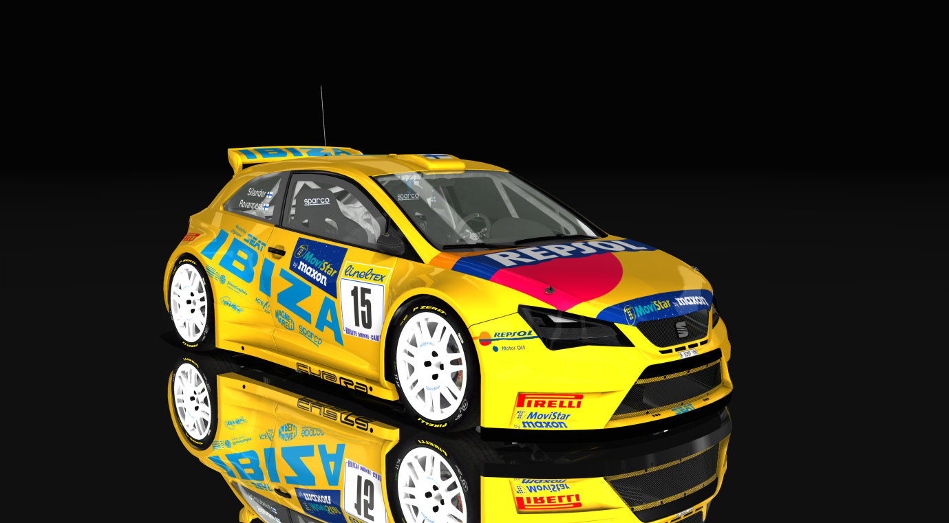 Seat Ibiza KitCar EVO Speedline, skin 01_kitcar_rovanperä