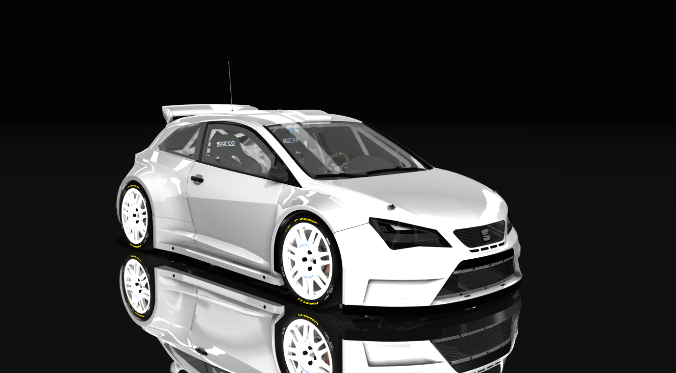 Seat Ibiza KitCar EVO Speedline, skin 03_white