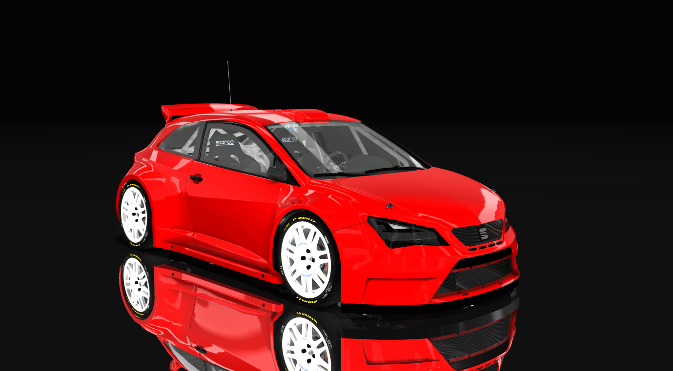 Seat Ibiza KitCar EVO Speedline, skin 04_red