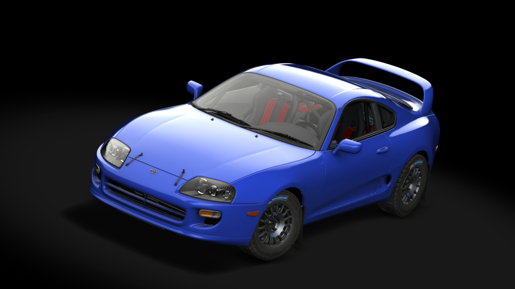 Toyota Supra AWD Gravel, skin blue_pearl_met