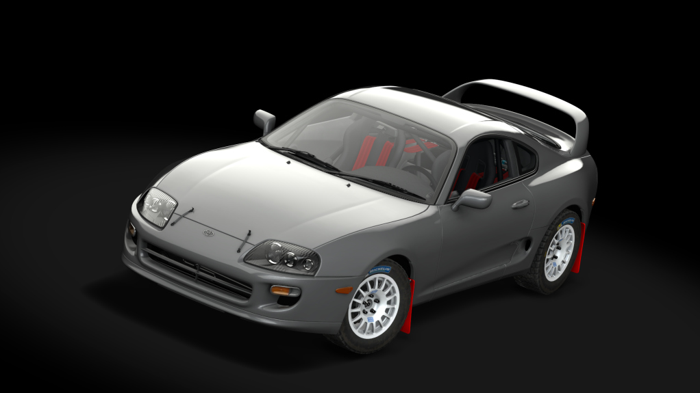 Toyota Supra AWD Gravel, skin silver_met