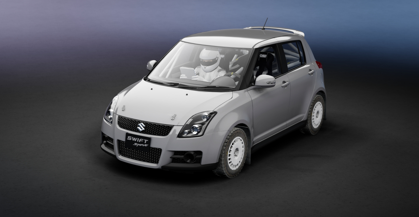 Suzuki Swift Sport Gravel Spec, skin 2Silver