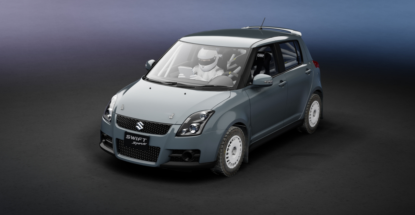 Suzuki Swift Sport Gravel Spec, skin 3Gray