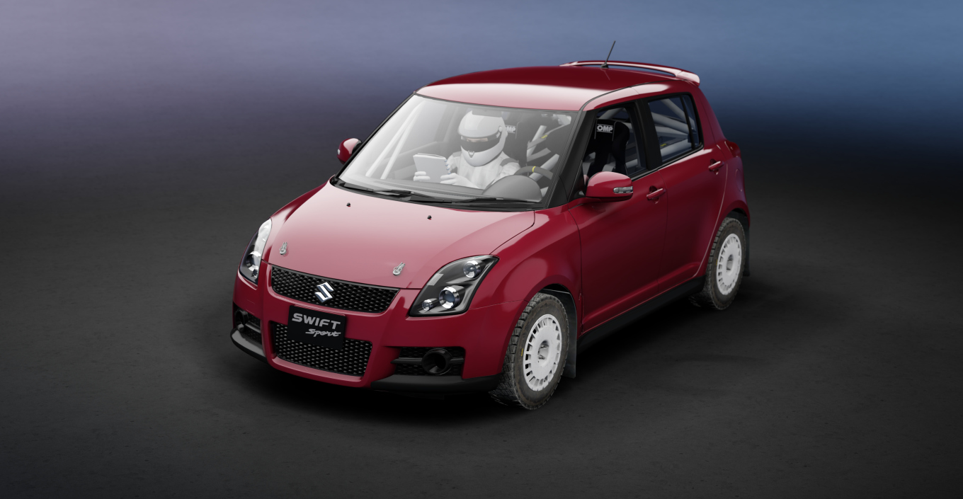 Suzuki Swift Sport Gravel Spec, skin 5Red