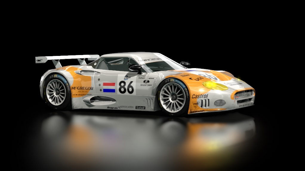 Spyker C8 Spyder GT2 AC Cup, skin 01