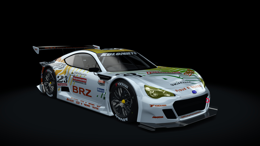 Subaru BRZ GT300 2012 AC Cup, skin 09