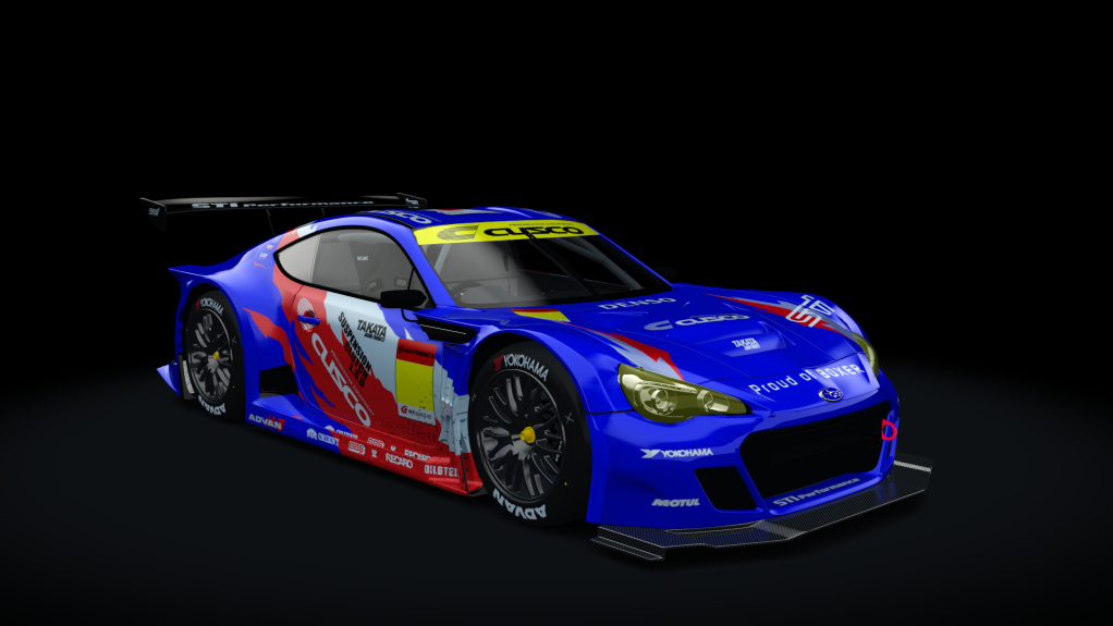 Subaru BRZ GT300 2012 AC Cup, skin cusco_2