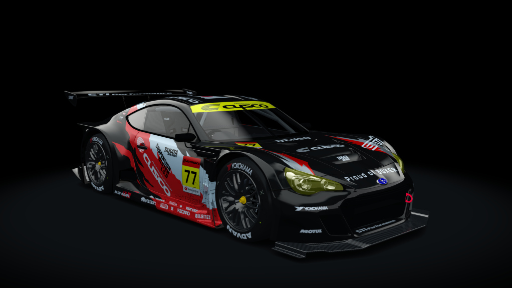 Subaru BRZ GT300 2012 AC Cup, skin cusco_3