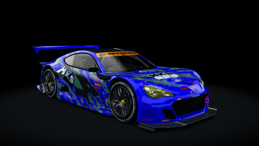 Subaru BRZ GT300 2012 AC Cup, skin hks